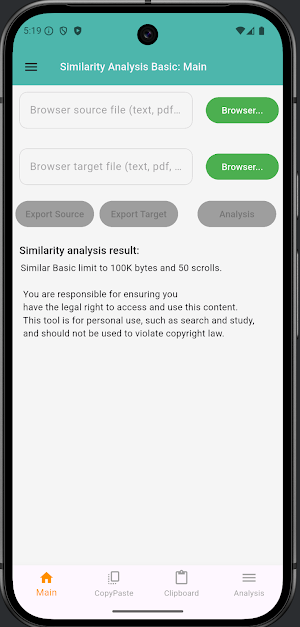 Similar Basic: Compare & Clips Screenshot 2