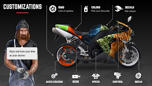 Racing Fever: Moto Screenshot 2