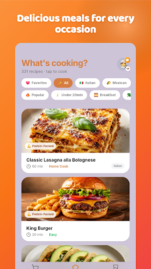 Yummy: Grocery List & Meals Screenshot 1