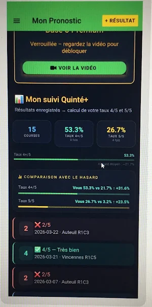 Quinté Prono - PMU Pronostics Screenshot 2