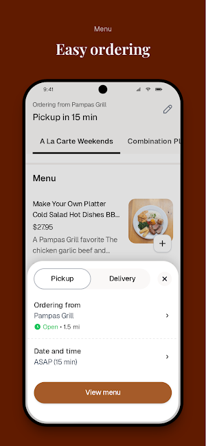 Pampas Grill Screenshot 2