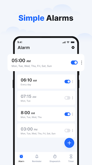 Clock - Simple Alarm Clock Screenshot 0