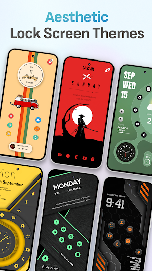 Lock Screen Themes - FlowLock Screenshot 1
