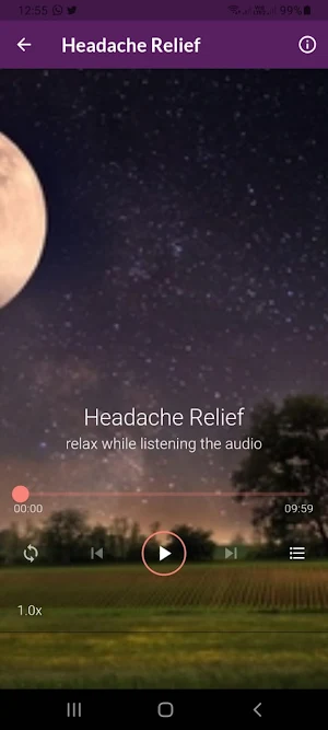 Sound Healing for Anxiety Insomnia ADHD Bad Mood Screenshot 2