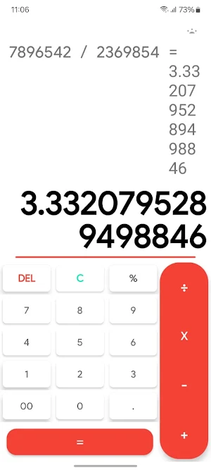 WinkApp Calculator Screenshot 2