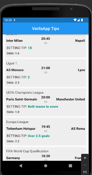 VarilaApp Screenshot 0