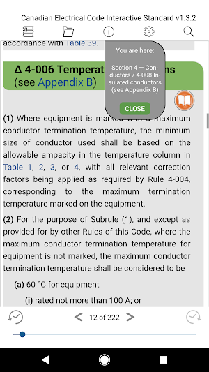 CSA Reader Screenshot 2