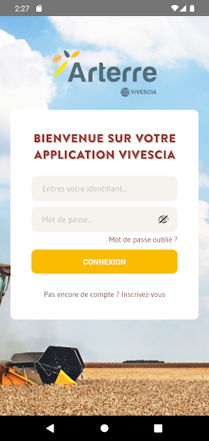 Arterre Mobile Screenshot 1