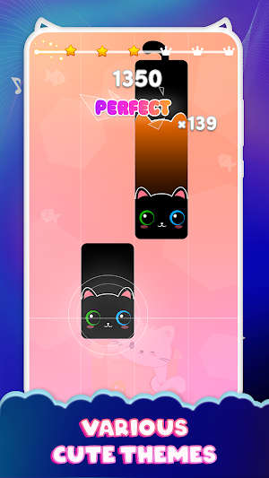 Cute Cat Tiles: Trending Music Screenshot 3