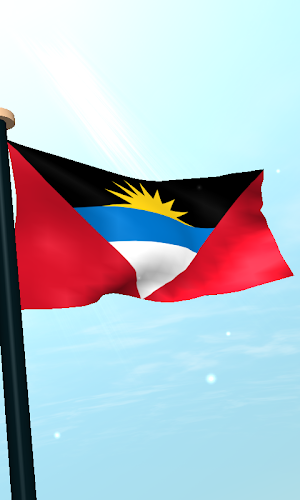 Antigua and Barbuda Flag 3D Screenshot 3