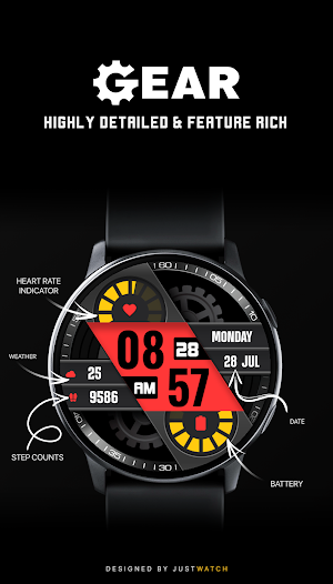 Gear Watch Face: Mechanical Screenshot 2