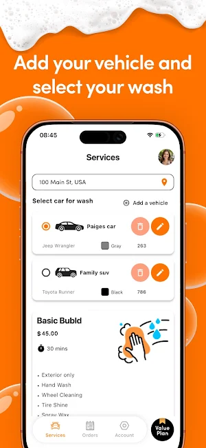 Bubld: Mobile Car Wash Screenshot 1
