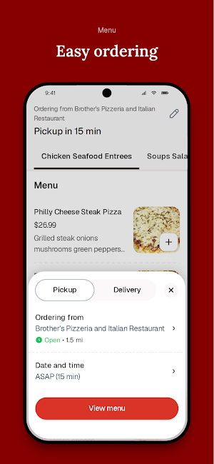 Brother's Pizzeria and Italian Screenshot 2