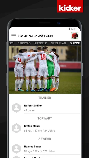 SV Jena-Zwätzen Screenshot 0