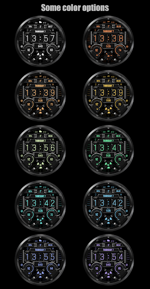 WFP 235 Nixie Watch Face Screenshot 2