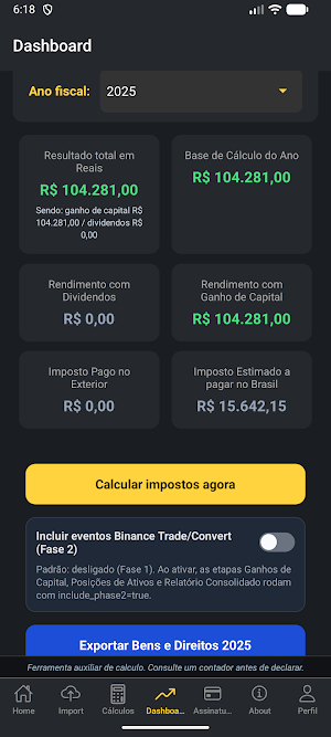 IRGlobal BR Ativos no Exterior Screenshot 0