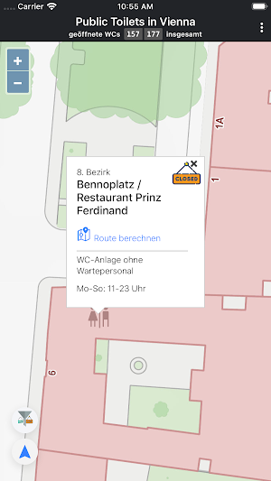 Public Toilets in Vienna Screenshot 1