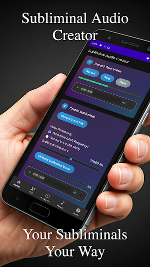 Subliminal Audio Creator Screenshot 0