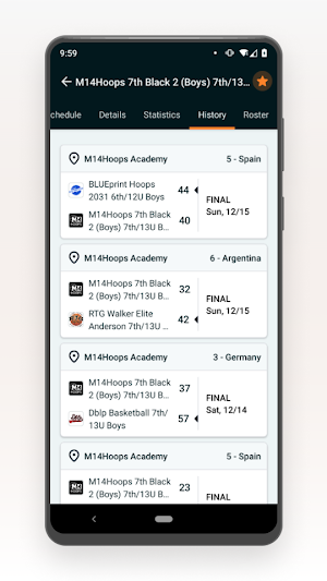 Thunder Basketball Screenshot 2