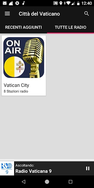 Vatican City Radio Stations Screenshot 3