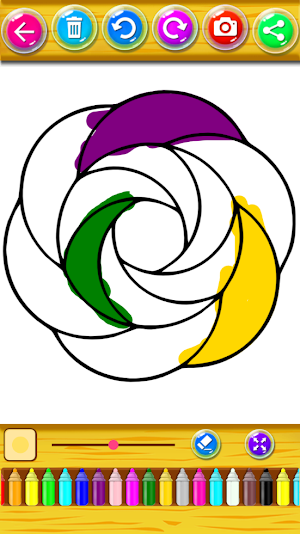 Mandala Coloring Pages Screenshot 2