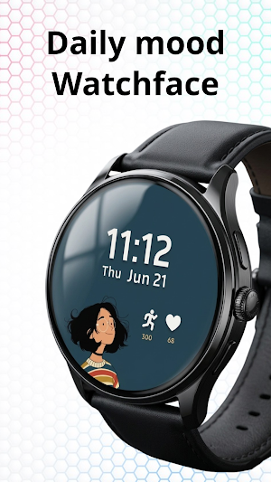 Daily Mood Watch Face Screenshot 1