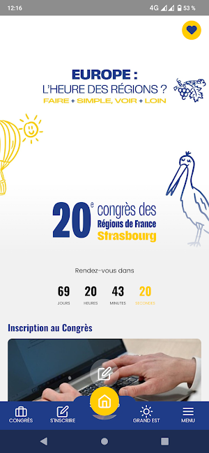 Congrès Régions de France Screenshot 0