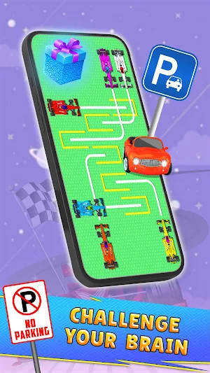 Hexa Car Parking Puzzle Games Screenshot 0
