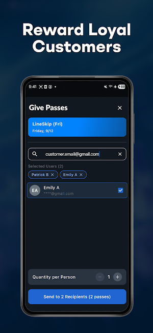 LineLeap Dashboard Screenshot 3
