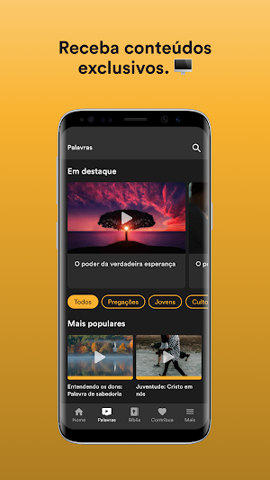 MINISTÉRIO PODER E GLÓRIA Screenshot 1