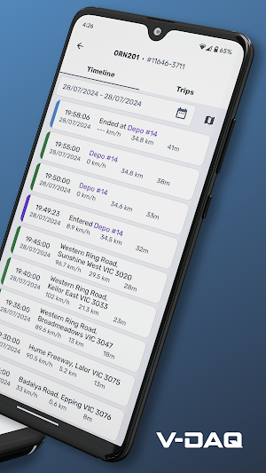 V-DAQ Platform Screenshot 1
