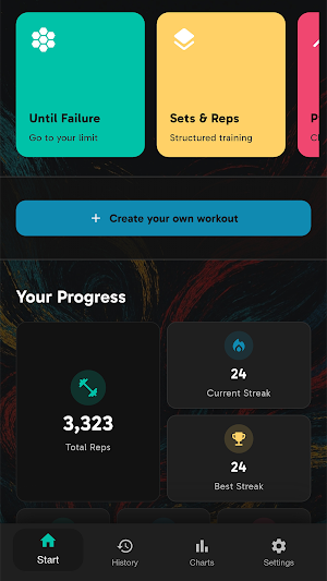 GroundBreaker: Push-up Tracker Screenshot 1