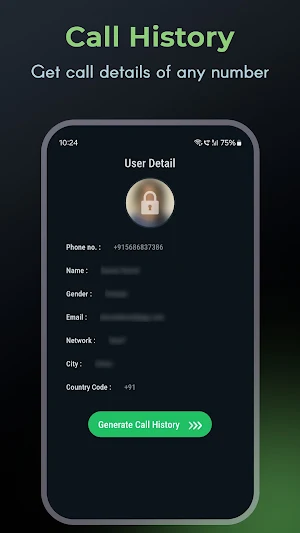 Call History Any Number Detail Screenshot 1
