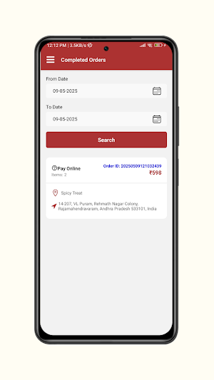 Food Trail Delivery Screenshot 2