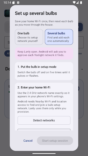 Lanly: Local Smart Lights Screenshot 2