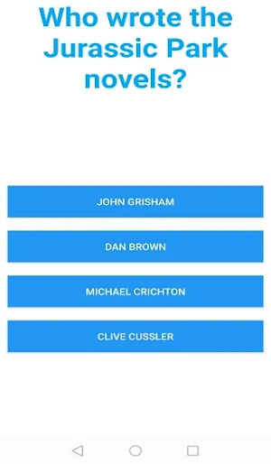 General Knowledge Quiz Screenshot 1