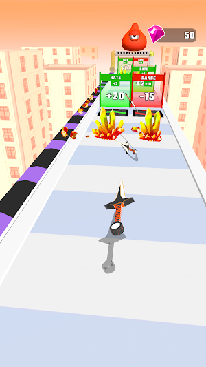 Throw Knife Run Screenshot 3