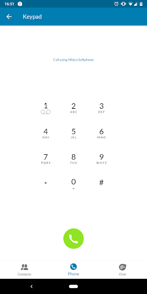 Midco Softphone Screenshot 2