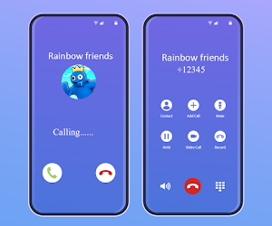 Rainbow Friends Video Call Screenshot 3