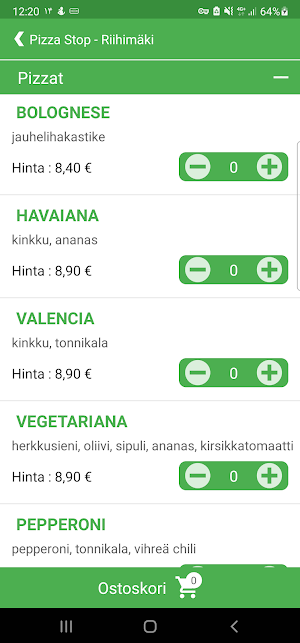 Pizza Stop - Riihimäki Screenshot 2