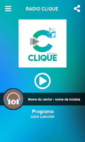 Rádio Clique Screenshot 1
