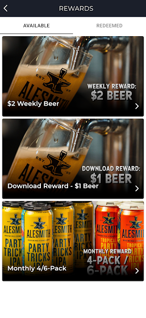 AleSmith Brewing Company Screenshot 2