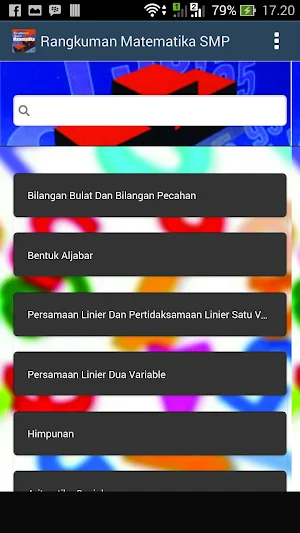 Rangkuman Matematika SMP Screenshot 2