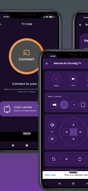 Remote for Grundig Smart TV Screenshot 1