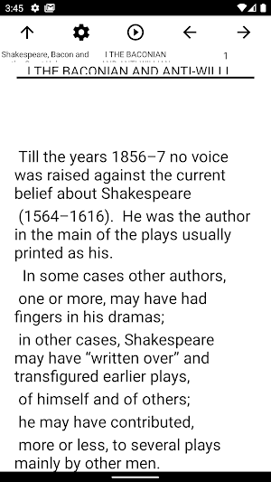 Book, Shakespeare, Bacon and the Great Unknown Screenshot 1