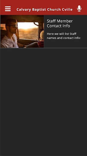 Calvary Baptist Church Cville Screenshot 1