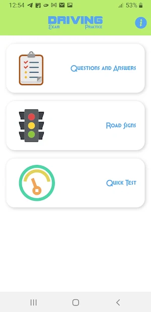 Driving Exam Practice Screenshot 2