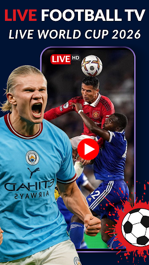 Live Football TV HD Streaming Screenshot 1