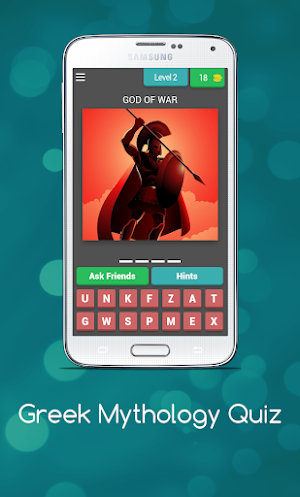 Greek Mythology Quiz Screenshot 2