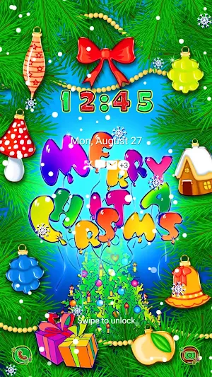 MerryChrismtas Party-Wallpaper Screenshot 1